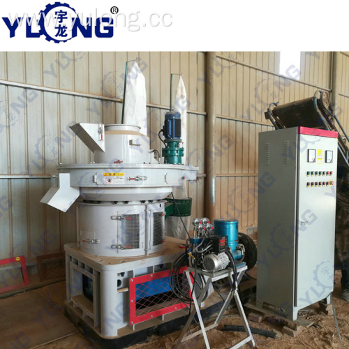 Yulong Xgj560 Myanmar Rice Husk Wood Pellet Machine